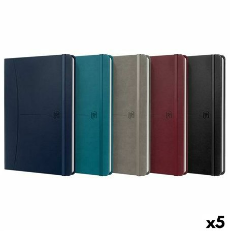 Carnet Oxford Câbles 80 Volets A5 (5 Unités)