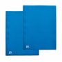 OXFORD Lot de 2 Porte Vues 200 vues / 100 Pochettes A4 Initial Couverture Polypro Bleu