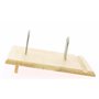 LECAS Socle en Bois 14,5 x 20cm pour Bloc de Bureau Ephéméride Calendrier