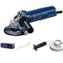 Bosch 0601396102 GWS 9-125 S Meuleuse d'angle Professionnelle 900 Watt 125 mm dans une Boîte (Sans Grille)