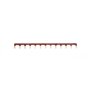 Hager - Barre de pontage marron (phase) - 13 modules - KB163P - Hager - KB163P