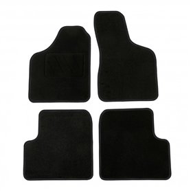 DBS - Tapis de Voiture - sur Mesure pour Twingo (2000 à 2007) - avec Clips de Fixation - Tapis de Sol antidérapant pour Automobi