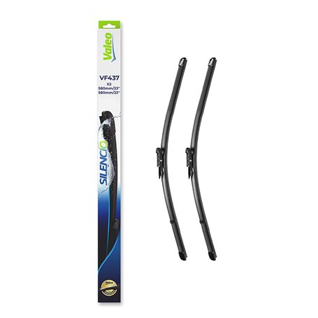 VALEO Silencio Essuie-glace - VF437 - Kit de Balais d'Essuie-glace Plat d'Origine de Haute performance
