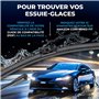 VALEO Silencio Essuie-glace - VF926 - Kit de Balais d'Essuie-glace Plat d'Origine de Haute performance, Visibilité Supérieure su