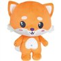 Peluche lumineuse naturelle - JEMINI - Luminou renard mini mim's - Fonctionne sans pile - +/- 15 cm