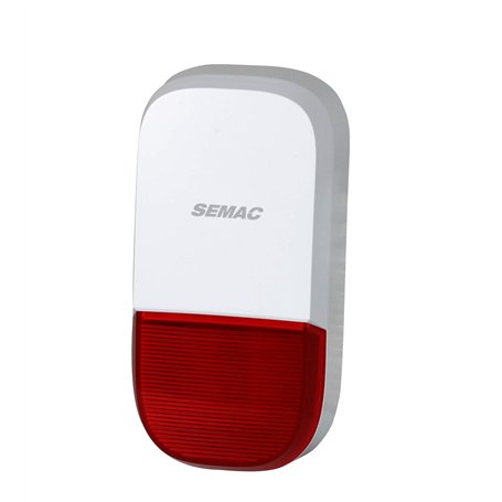 SEMAC - Sirène extérieure sans Fil 120dB
