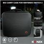 Konix Sacoche de protection et transport Big Carry Case console Nintendo Switch 2 - Filets rangement accessoires - 14 compartime