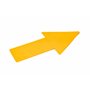 Tarifold Es 197404- Pack 10 Flechas Adhesivas para señalización suelo, 50 x 200mm- Alta Resistencia- color Amarillo