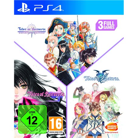 Tales of Vesperia + Tales of Berseria + Tales of Zestiria Compilation