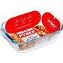 Plat air fryer - PYREX - 1450143 - Rectangulaire - En verre borosilicate - 23 x 15 cm