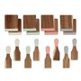 Livoo Set 8 spatules + 8 planchettes bois - MEN427