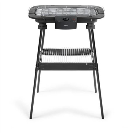 Barbecue électrique - LIVOO - DOM506 - 2200W - 2 en 1 - Thermostat ajustable - Noir