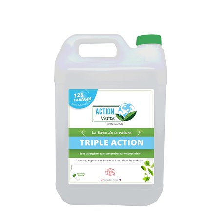 ACTION VERTE - Triple action - Nettoie