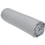 Drap housse - TODAY - 160 x 200 cm + 30 cm - Coton - Organic Acier