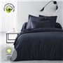 Parure de lit - TODAY - 220 x 240 cm - Coton 100% - Organic Navy - GOTS et oeko-Tex