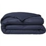 Parure de lit - TODAY - 220 x 240 cm - Coton 100% - Organic Navy - GOTS et oeko-Tex