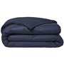 Parure de lit - TODAY - 220 x 240 cm - Coton 100% - Organic Navy - GOTS et oeko-Tex