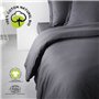 Parure de lit - TODAY - 240 x 260 cm - Coton 100% - Organic Fusain - Bio certifié GOTS