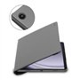 ebestStar - Coque pour Samsung Galaxy Tab A9+ (2023) SM-X210, Etui Rotatif 360, Housse Protection PU Cuir, Gris + Verre Trempé