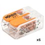 WAGO - Blister panaché de 20 bornes de connexion automatique 2,3 et 5 entrées S221