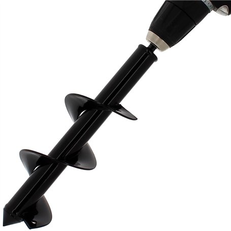 GT Market Forêt tarière Ø 8 cm pour perceuse et visseuse - Longueur 30 cm