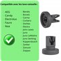 Roues de lave-vaisselle universelles pour panier supérieur [Lot 8] Pièces de rechange compatible avec AEG Candy Electrolux Faure