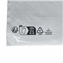 Lot de 10 Enveloppes plastique blanches opaques A3 350 x 450 mm,pochette 35x45 cm 60 microns. toutes d'expédition Enveloppe fine