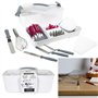 Mallette de Patisserie 45Pieces Cuisine Patisserie Kit de Patisserie
