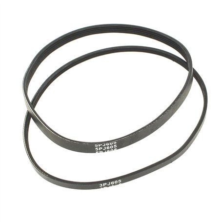 Courroie 3pj605 + 5pj605 pour Rabot