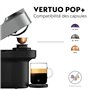 Machine à café Nespresso Krups Vertuo Pop+ Argent YY5359FD