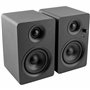 Plugger Studio MS4-BT Enceintes multimédia Bluetooth 2 voies Moniteurs de Studio sans fil. Bois