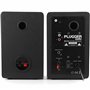 Plugger Studio MS4-BT Enceintes multimédia Bluetooth 2 voies Moniteurs de Studio sans fil. Bois, Noir. Ecoutes actives pour smar