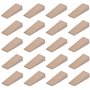 cyclingcolors 10x cale en bois universelle 6mm + 10x cale en bois universelle 12mm (55mm x20mm) meuble porte calage ajustement t