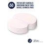 Kalibel - Coussinet anti Auréoles, 50 Patchs Anti Transpiration - Jetable, Invisible et Confortable - Patch Protège Aisselles Fe