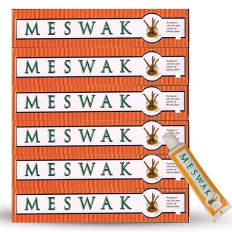KERALA NATURE - Meswak Dentifrice Ayurvédique - 100 g- Lot de 6