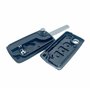 JONGO® – Boîtier de Clé avec Lame Compatible avec Citroën Berlingo II (B9) | CE0536 | 3 Boutons | Remplacement Coque sans Électr