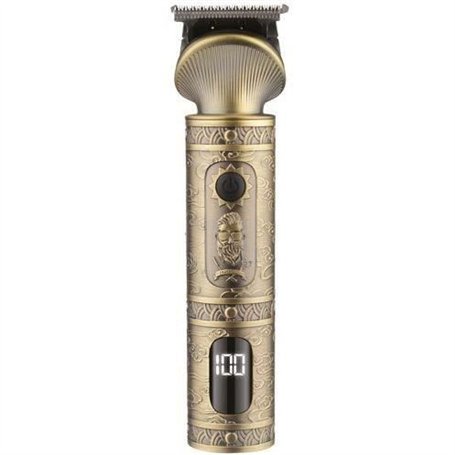 Tondeuse spéciale barbe - LITTLE BALANCE - Barber Pro cuivre - Autonomie 140mm - Charge rapide - 4 guides de coupe