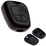 Boitier Clé Plip Compatible avec Peugeot 406 Partner clipsée Coque Télécommande @Pro-Plip