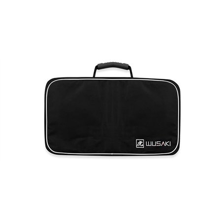 Mallette de cuisinier WUSAKI vide pour chefs professionnels et étudiants en école hotelière – 21 places + 1 poche de rangement