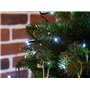 Guirlande lumineuse extérieure de Noël 14m clignotante 180 LED blanc pur