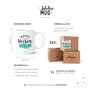Manahia Mug voisin - Merci d’être un Voisin au Top - Imprimé en France - 330 mL en Céramique - Cadeau Voisin - Fête des Voisins 