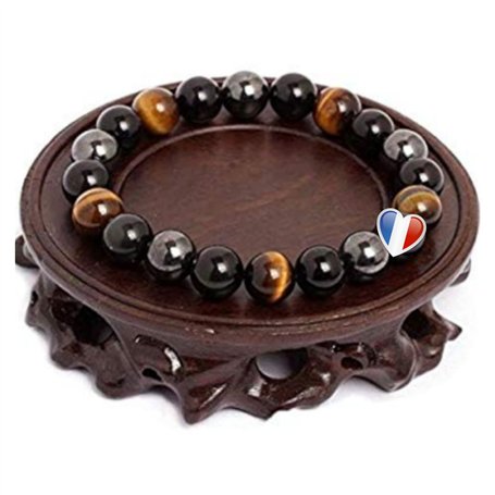 ARMONY PARIS Bracelet Pierre Naturelle | Equilibre et Sérénité | Bien-Etre | Chakras | pour Femme et Homme | Qualité Supérieure