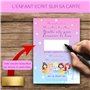 RXLITE Nouveauté 2024 Kit créatif premium de 10 Cartes d'invitation anniversaire à gratter thème princesses en français: 10 Cart