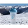 Nutripure | Shaker Proteine Inox | Transparent | Bouteille Shaker Sport avec Boule Inox | Mélange Homogène et Facile à Nettoyer 