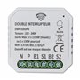DOOWIFI DWF-0202PN : Module Wifi 230V avec 2 sorties 220V (Max 1150W/sortie)