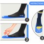 ORIENTO Pédimètre - Accessoire de Mesure du Pied pour Enfant et Adulte - Outil de Mesure du Pied - Pointures Européennes Standar