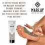 Marlay Cosmetics - Masque Pieds Velours 100 ml - Masque Revitalisant pour les Pieds - À La Boue de la Mer Morte – Peeling Pieds 