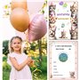STUDIO MANALI 12 cartes invitation anniversaire à gratter enfant fille et garçon - 12 enveloppes - 12 stickers - theme CHATS