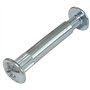 AERZETIX: 50 Ensembles vis d'assemblage mâle Femelle Meubles М4 15x27mm C41552