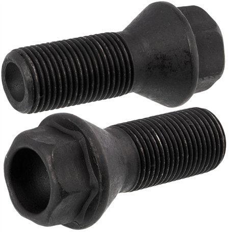 AERZETIX - C66674 - Lot de 2 boulons de roue M14x1.25 mm - en acier zingué galvanisé - compatible avec 36 13 6 781 151